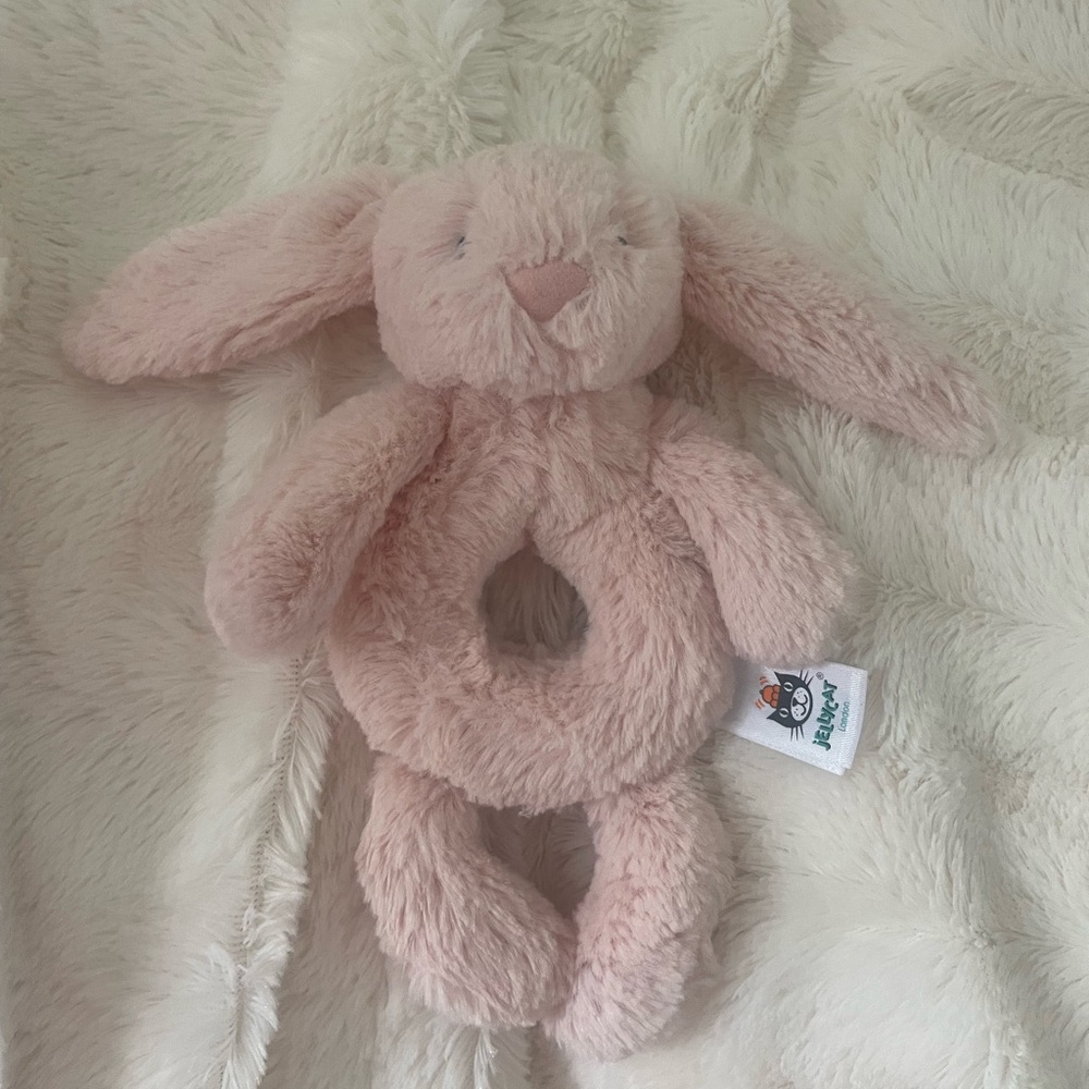 Jellycat ring rattle bunny
